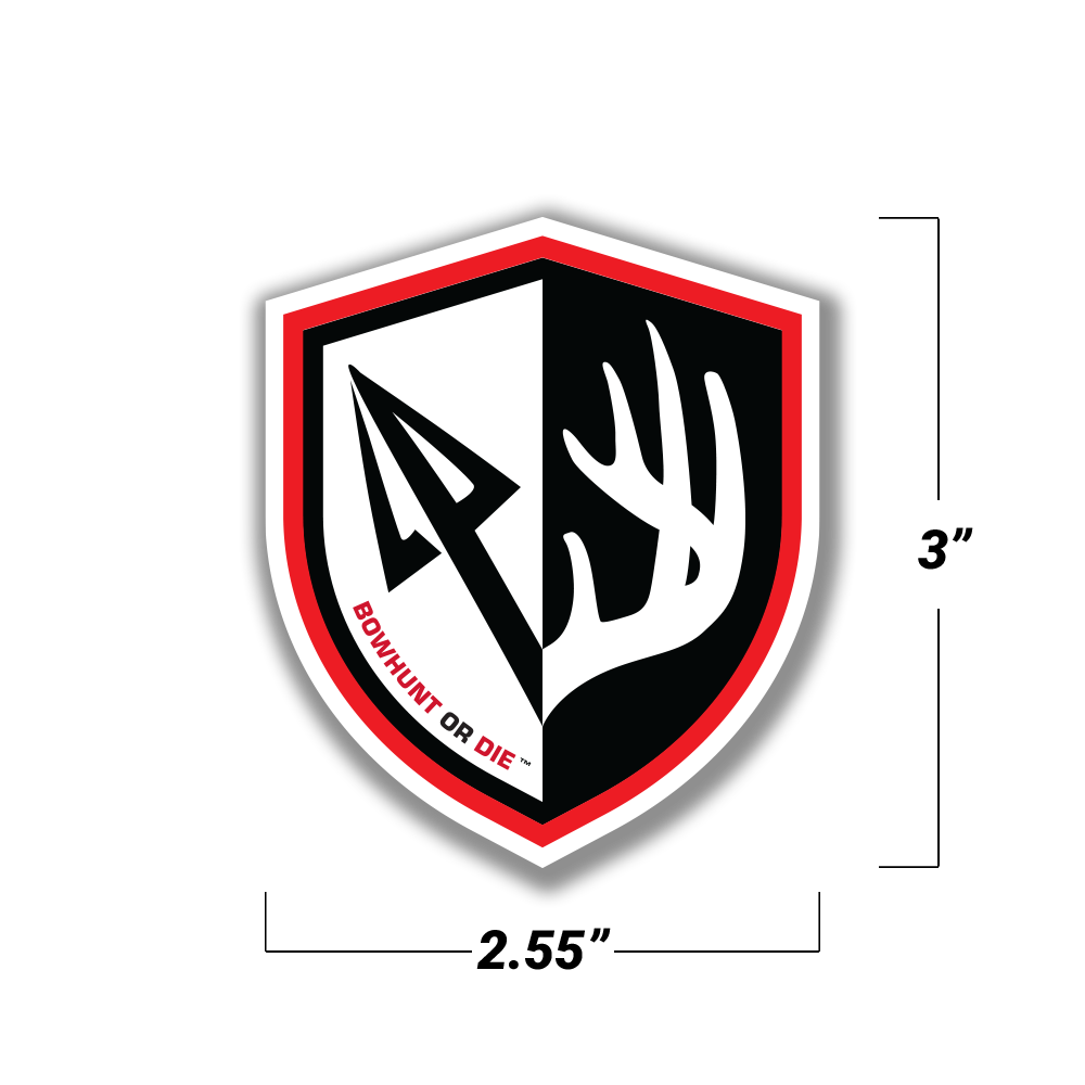 Antler Shield Decal