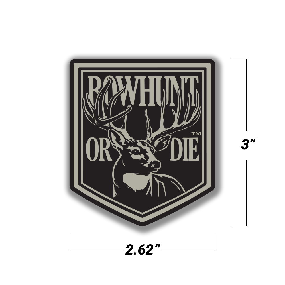 Buck Patch Decal