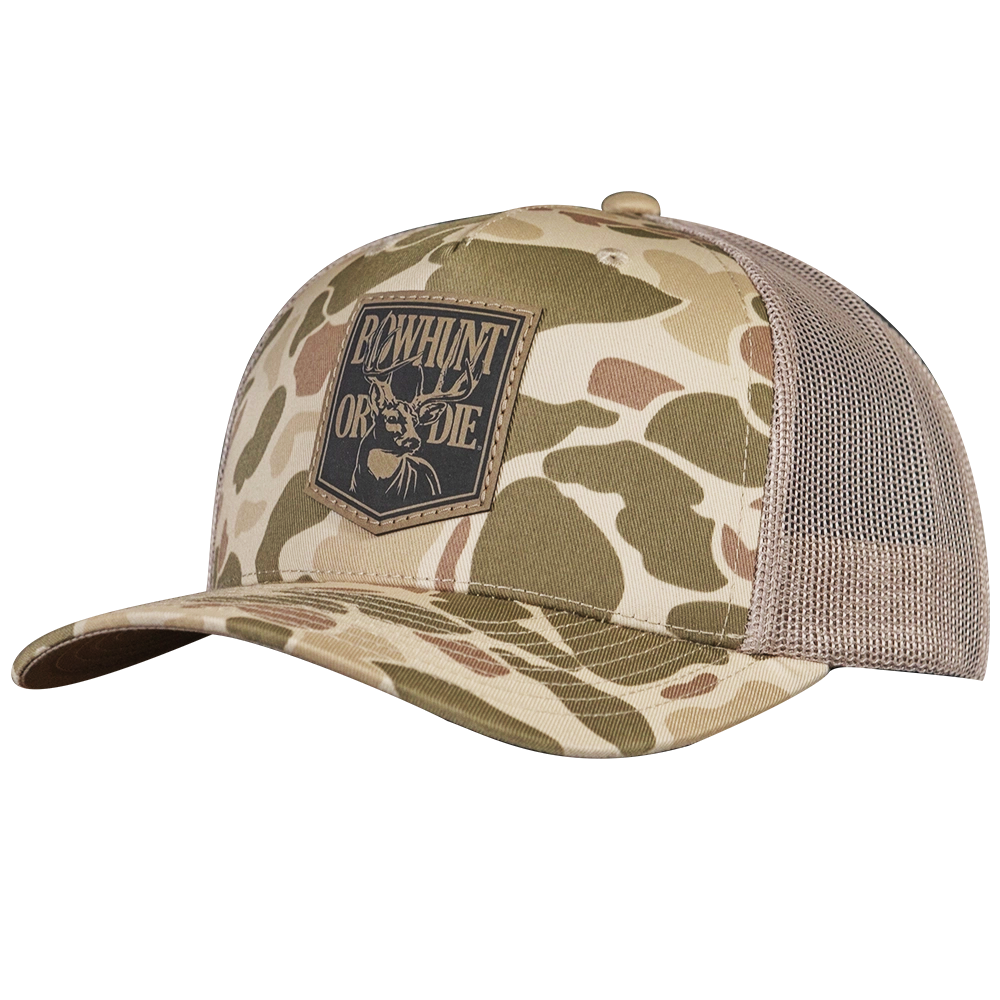 BHOD Buck Patch Hat | Duck Camo, Tan