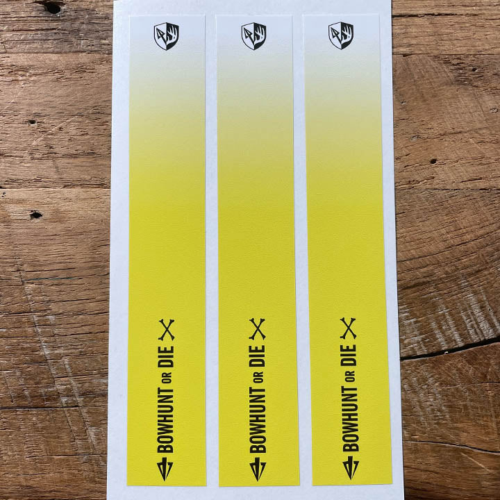 Bowhunt or Die Fade Arrow Wraps