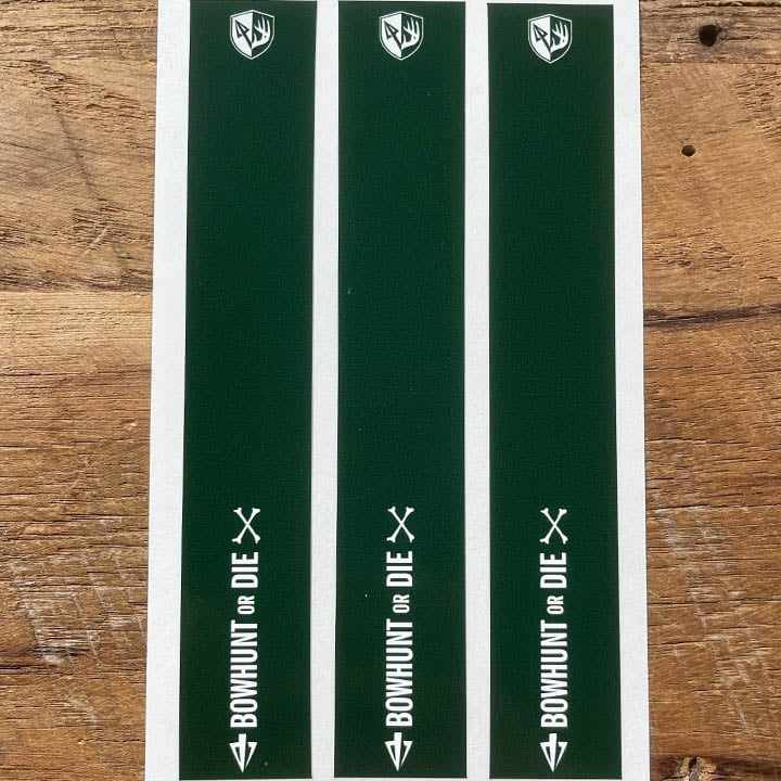 Bowhunt or Die Custom Arrow Wraps