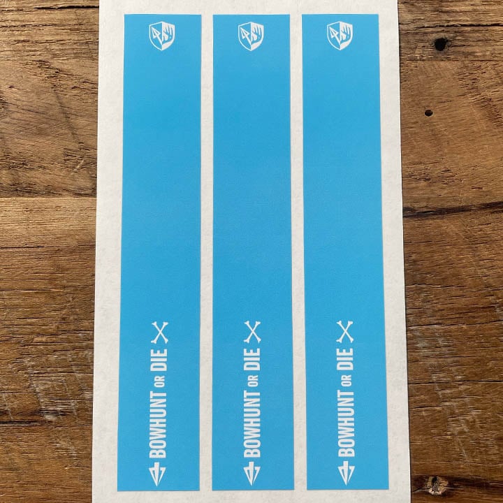 Bowhunt or Die Custom Arrow Wraps