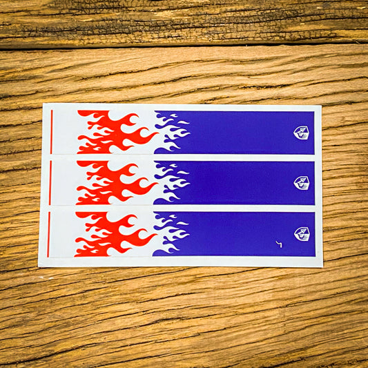 Red, White & Blue Fire Arrow Wrap