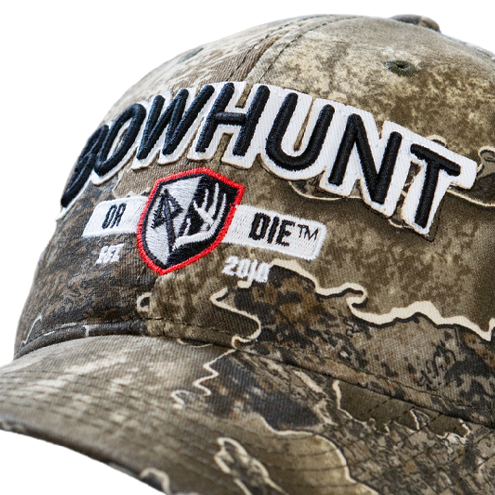 Throwback Hat | Camo / Red