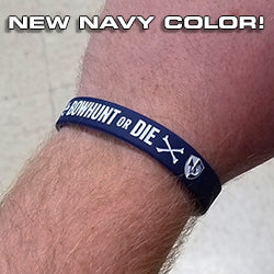 Bowhunt or Die Wristband