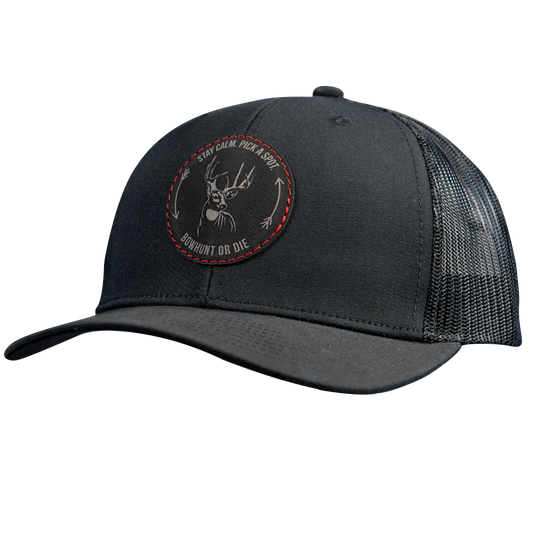 BHOD "Stay Calm" Buck Patch Black Hat