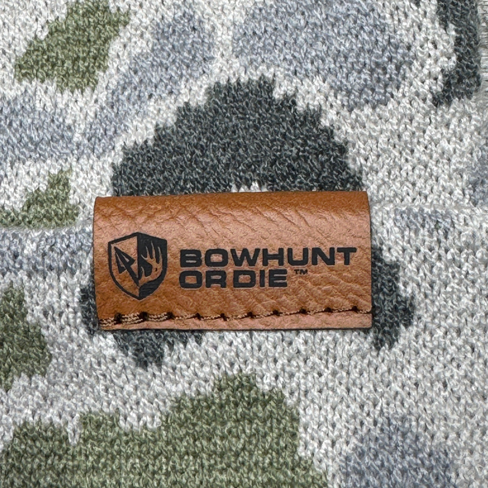 Bowhunt Or Die Camo Tab Beanie