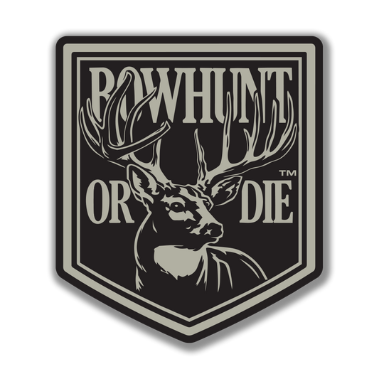 Buck Patch Decal
