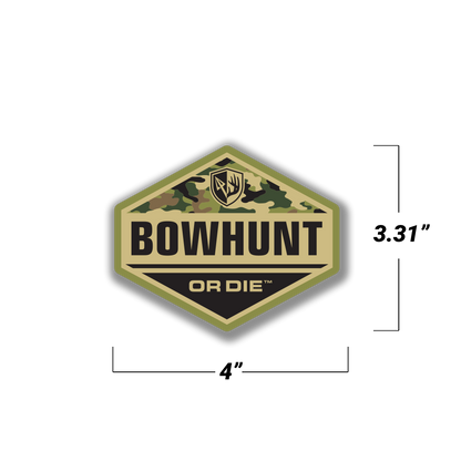 Bowhunt or Die™ Sticker Pack
