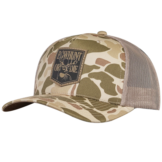 BHOD Buck Patch Hat | Duck Camo, Tan