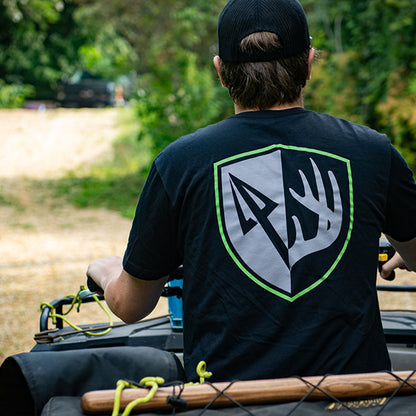 Bowhunt or Die Green Shield Tee