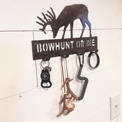 Bowhunt or Die™ Key Hanger