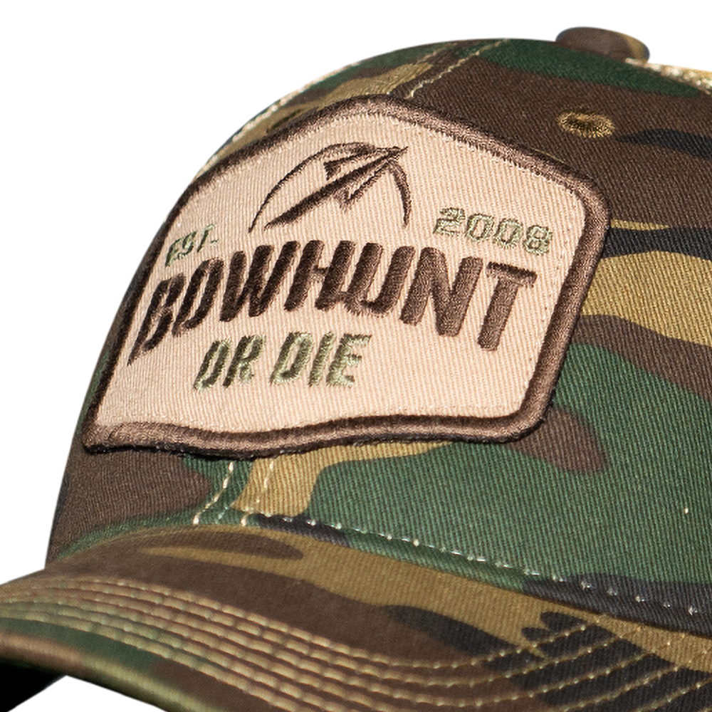 Legacy Patch Trucker | Camo/Tan
