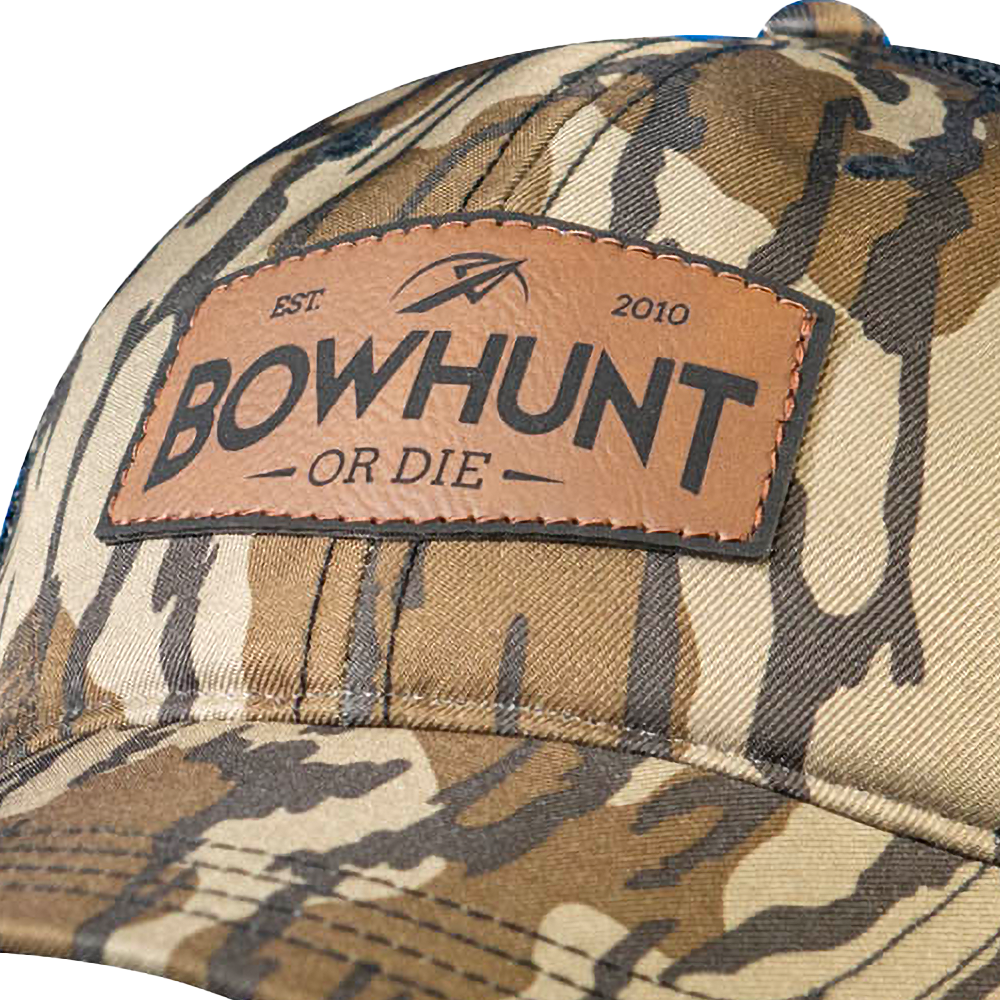 Leather Patch Trucker | Mossy Oak