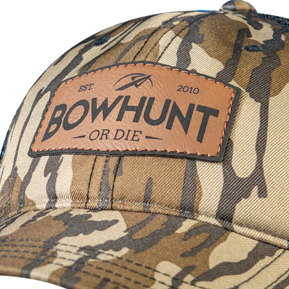 Leather Patch Trucker | Mossy Oak