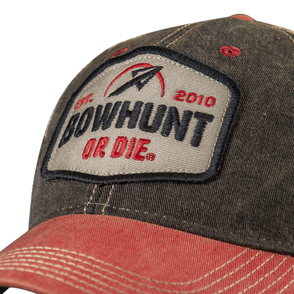 Legacy Patch Trucker | Red/Black/Tan
