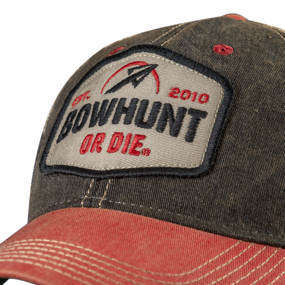 Legacy Patch Trucker | Red/Black/Tan