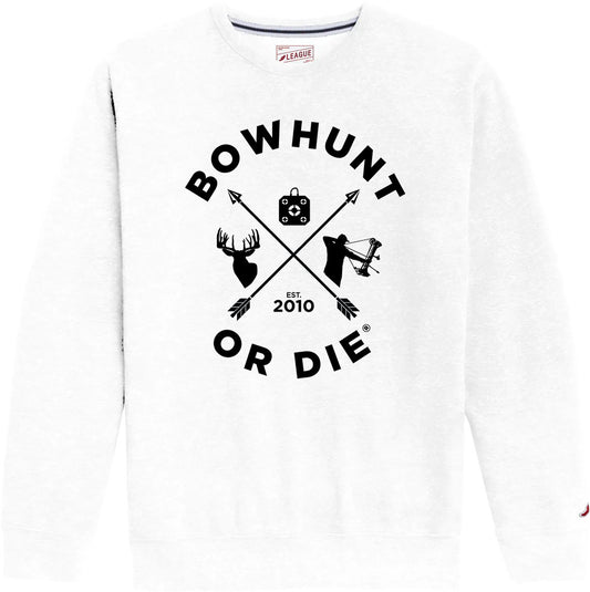 Bowhunt or Die Vintage Crew Neck