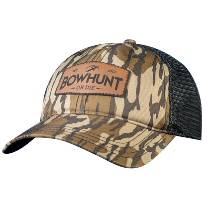 Leather Patch Trucker | Mossy Oak