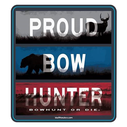 Proud Bow Hunter Decal