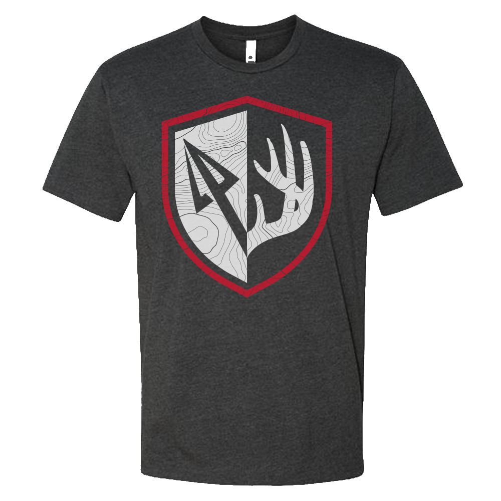 Colored Topo-Graphic Tee