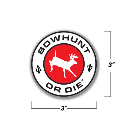 Bowhunt or Die™ Sticker Pack