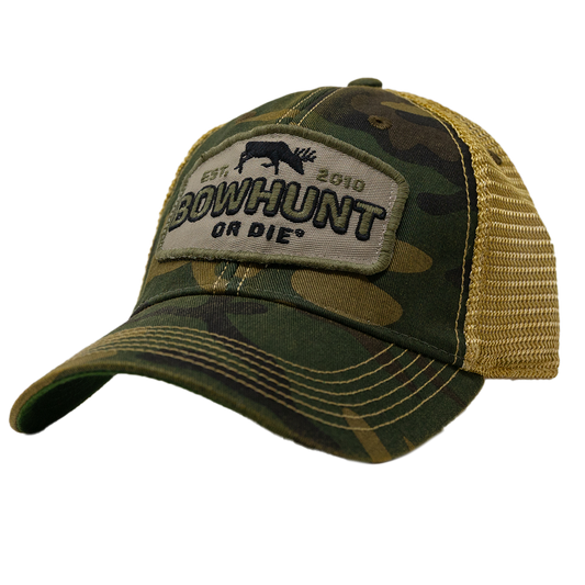 Sneak Patch Trucker | Camo/Tan