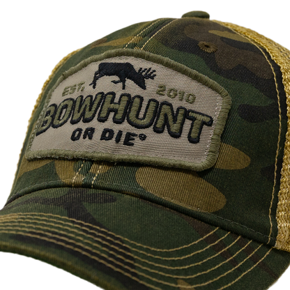 Sneak Patch Trucker | Camo/Tan