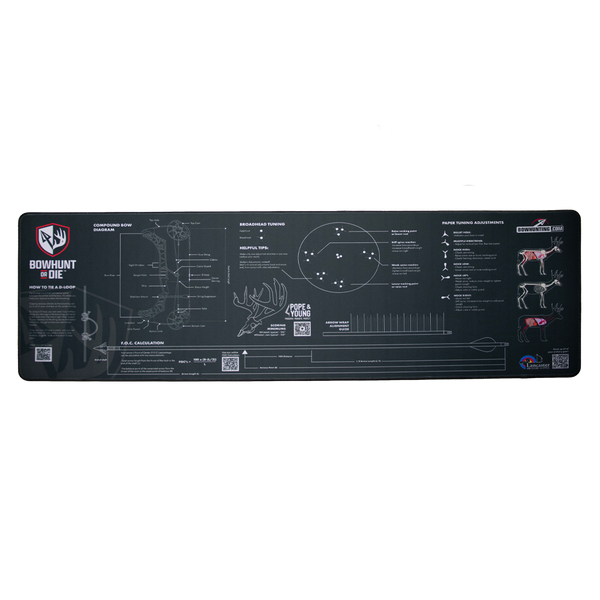 Bowhunt or Die Custom Archery Bench Mat – Bowhunting.com