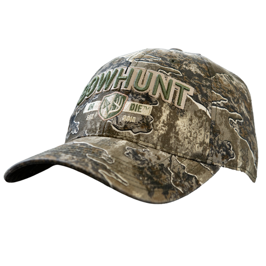 Throwback Hat | Camo, Green & Tan
