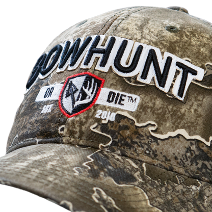 Throwback Hat | Camo / Red