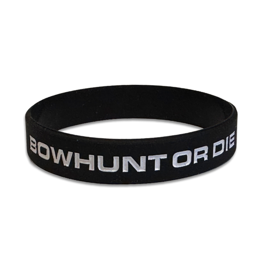 Bowhunt or Die Wristband